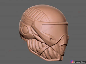 crysis helmet 3d print model 3D Print Model