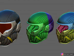 crysis helmet 3d print model 3D Print Model