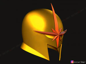 nova prime helmet - marvel costumes 3d print model 3D Print Model