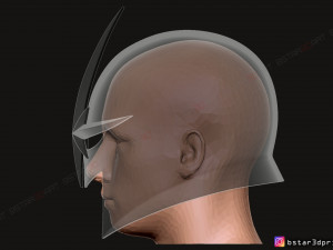 nova prime helmet - marvel costumes 3d print model Modelo de impresión 3D