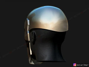 phantasm helmet - casey jones mask scale 11 for cosplay 3D Print Model