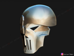 phantasm helmet - casey jones mask scale 11 for cosplay 3Dプリントモデル