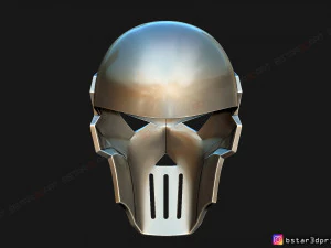phantasm helmet - casey jones mask scale 11 for cosplay 3D Print Model