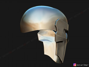 phantasm helmet - casey jones mask scale 11 for cosplay 3Dプリントモデル