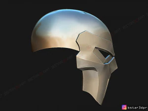 phantasm helmet - casey jones mask scale 11 for cosplay 3D Print Model