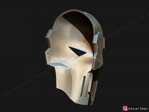 phantasm helmet - casey jones mask scale 11 for cosplay 3Dプリントモデル