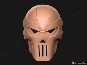 phantasm helmet - casey jones mask scale 11 for cosplay 3Dプリントモデル