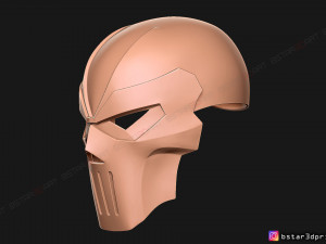 phantasm helmet - casey jones mask scale 11 for cosplay 3Dプリントモデル