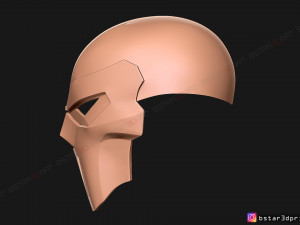 phantasm helmet - casey jones mask scale 11 for cosplay 3Dプリントモデル