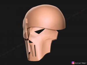 phantasm helmet - casey jones mask scale 11 for cosplay 3Dプリントモデル