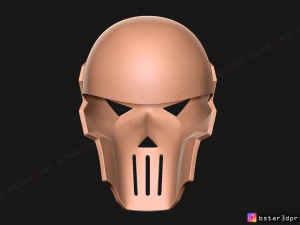 phantasm helmet - casey jones mask scale 11 for cosplay 3Dプリントモデル