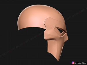 phantasm helmet - casey jones mask scale 11 for cosplay 3Dプリントモデル
