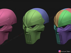 phantasm helmet - casey jones mask scale 11 for cosplay 3Dプリントモデル