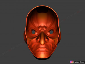japanese bugaku mask - devil mask -halloween cosplay 3d print model Model do druku 3D