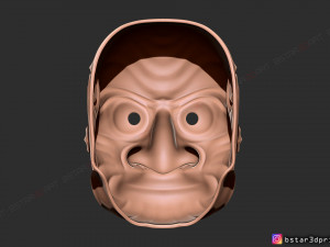 kumasaka mask - noh mask - japanese mask - halloween cosplay 3D 打印模型