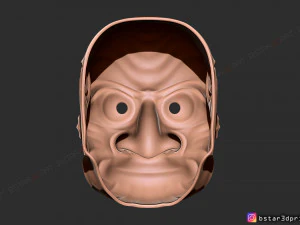 kumasaka mask - noh mask - japanese mask - halloween cosplay 3D Print Model