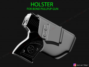 the holster for bond pullpup 3d print model 3D Print Model