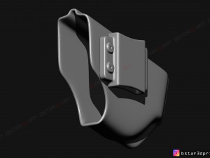 the holster for bond pullpup 3d print model 3D 打印模型