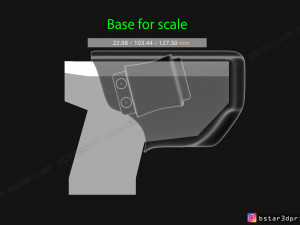 the holster for bond pullpup 3d print model 3D 打印模型