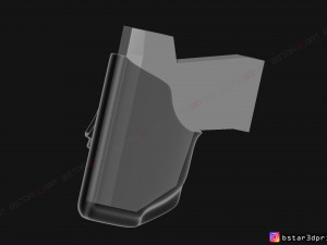 the holster for bond pullpup 3d print model 3D 打印模型