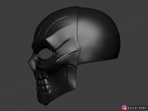 black mask - dc comics cosplay 3d print model Model do druku 3D