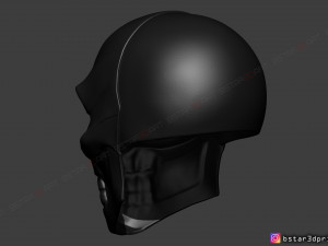 black mask - dc comics cosplay 3d print model Model do druku 3D