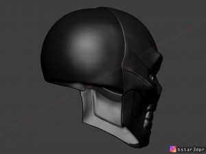 black mask - dc comics cosplay 3d print model Model do druku 3D