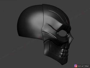 black mask - dc comics cosplay 3d print model Model do druku 3D