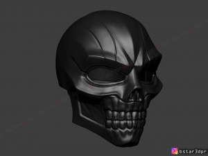 black mask - dc comics cosplay 3d print model Model do druku 3D