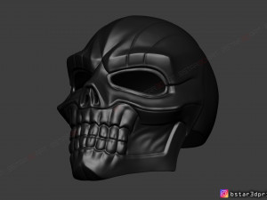 black mask - dc comics cosplay 3d print model Model do druku 3D