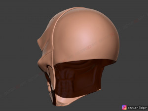 black mask - dc comics cosplay 3d print model Model do druku 3D