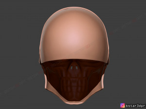 black mask - dc comics cosplay 3d print model Model do druku 3D