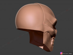 black mask - dc comics cosplay 3d print model Model do druku 3D
