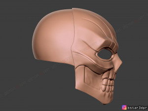 black mask - dc comics cosplay 3d print model Model do druku 3D