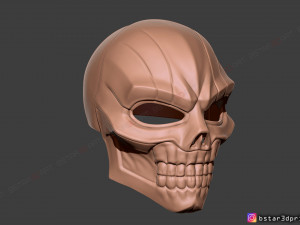 black mask - dc comics cosplay 3d print model Model do druku 3D