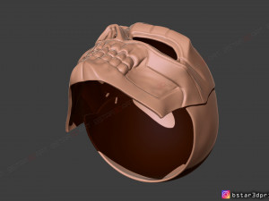 black mask - dc comics cosplay 3d print model Model do druku 3D