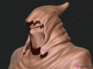 phantasm bust - phantasm batman dc comics 3D Print Model
