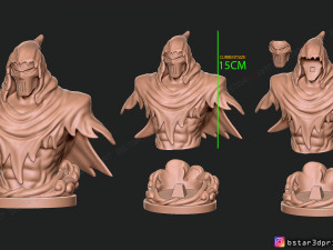 phantasm bust - phantasm batman dc comics 3D Print Model