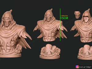 phantasm bust - phantasm batman dc comics 3D Print Model