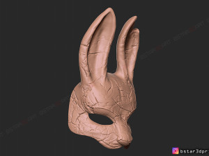 the huntress mask from dead by daylight - the rabbit mask for halloween cosplay Modelo de Impressão 3D