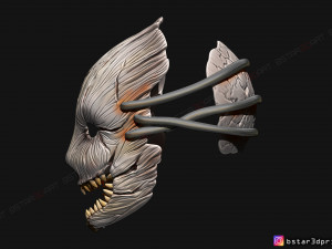 the trapper mask from dead by daylight - the horror mask 3d print model 3D 打印模型