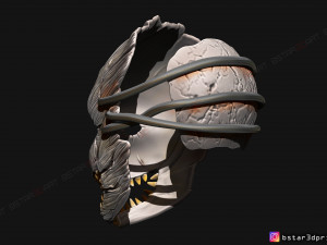 the trapper mask from dead by daylight - the horror mask 3d print model 3D 打印模型