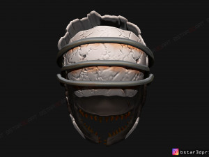 the trapper mask from dead by daylight - the horror mask 3d print model 3D 打印模型