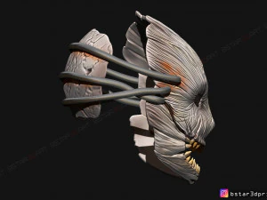 the trapper mask from dead by daylight - the horror mask 3d print model 3D Print Model
