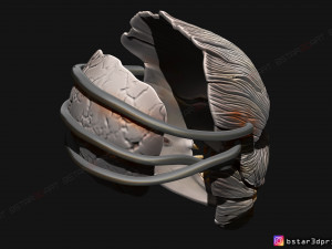 the trapper mask from dead by daylight - the horror mask 3d print model 3D 打印模型