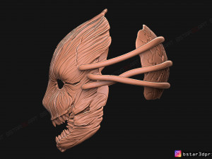 the trapper mask from dead by daylight - the horror mask 3d print model 3D 打印模型