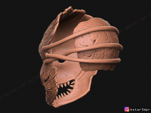 the trapper mask from dead by daylight - the horror mask 3d print model 3D 打印模型