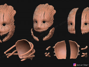 the trapper mask from dead by daylight - the horror mask 3d print model 3D 打印模型