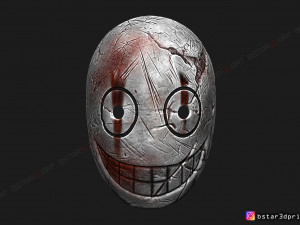 the legion frank mask - dead by daylight - the horror mask 3d print model Modelo de Impressão 3D