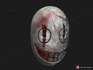 the legion frank mask - dead by daylight - the horror mask 3d print model Modelo de Impressão 3D